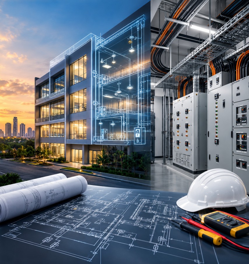 Electrical wiring and cable layout design in Chennai