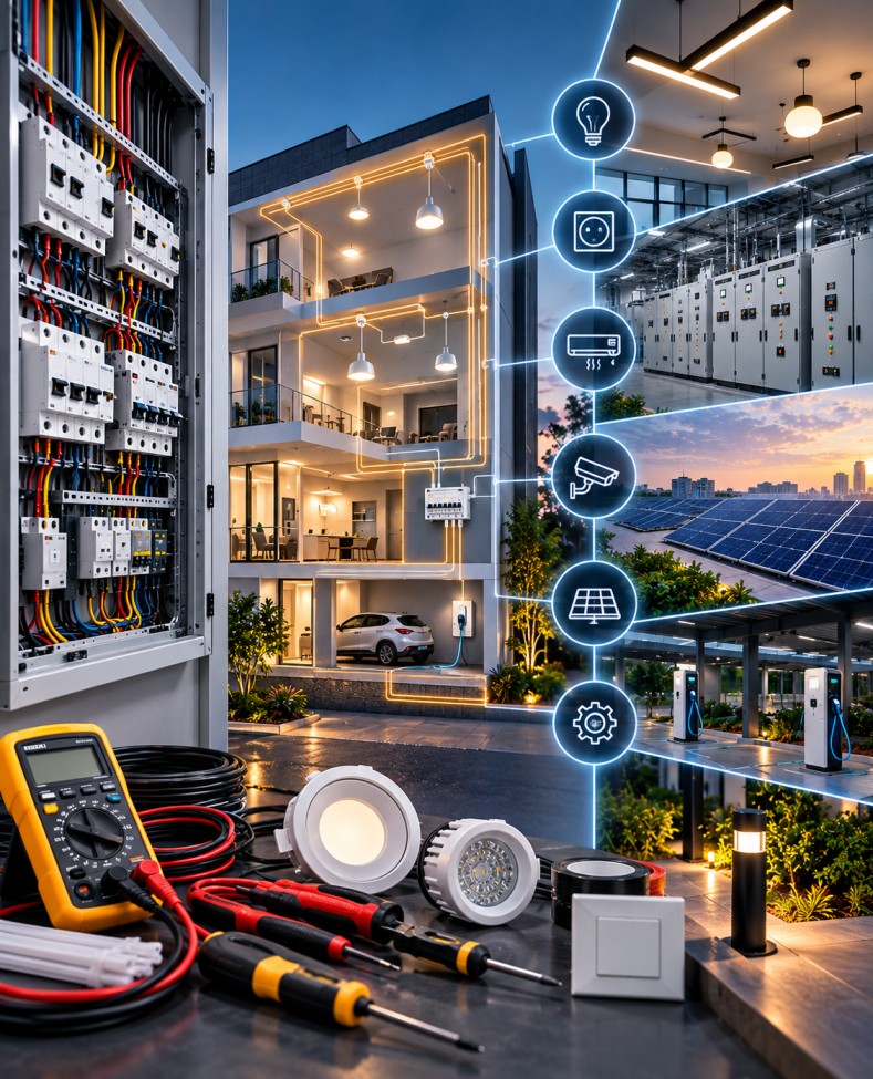 Commercial building electrical engineering in Chennai